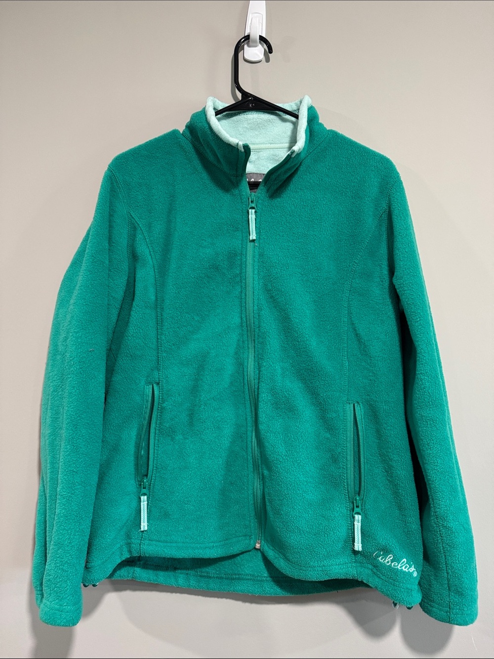 Cabela's Teal Fleece Full-Zip Jacket